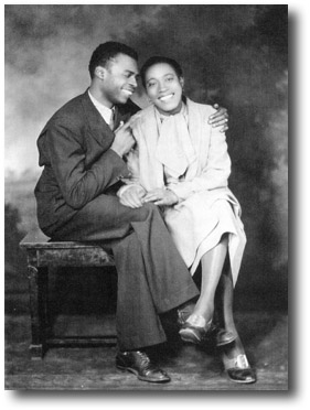 Georgia White with Bumble Bee Slim